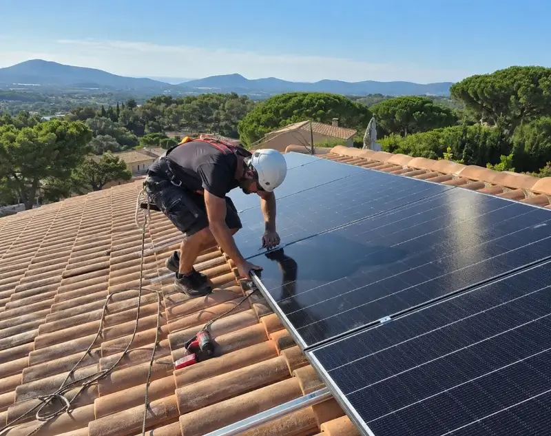 Installateur panneaux solaires Le Bernard — pose photovoltaïque sur toiture
