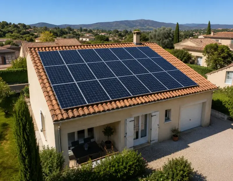 Prime à l'autoconsommation panneaux solaires Le Bernard — aide financière de l'État
